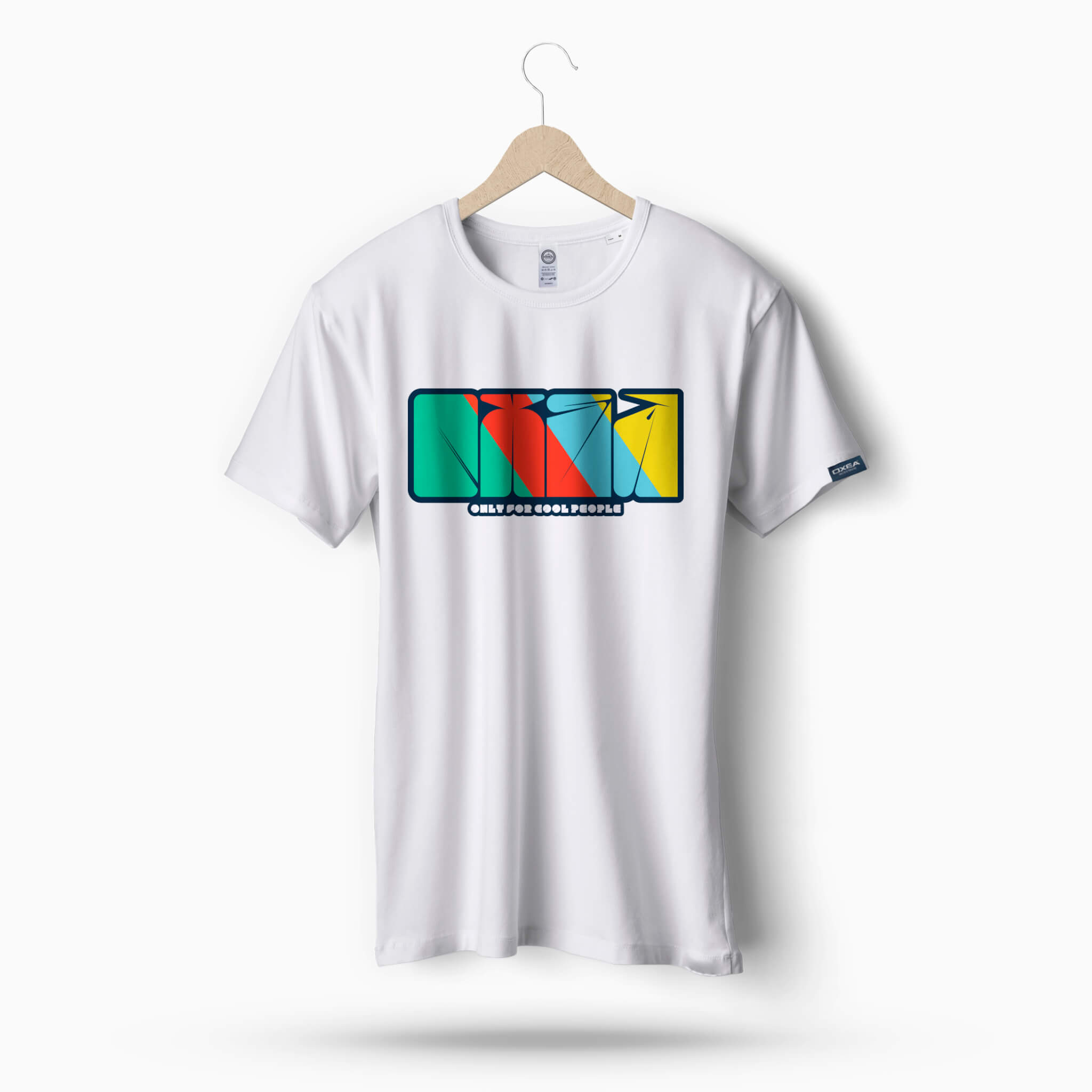 T- SHIRT CINTRE LOGOA LAU WHITE